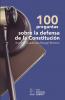 Portada 100 preguntas sobre la defensa de la Constitución 